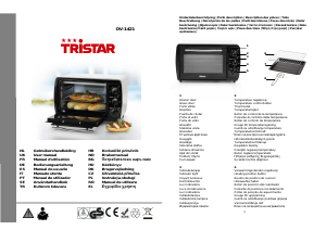 Manual Tristar OV-1421 Forno