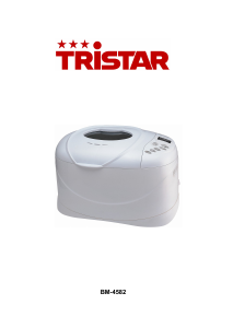 Manual de uso Tristar BM-4582 Máquina de hacer pan