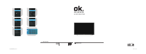Manuale OK ODL 24674H-TIB LED televisore