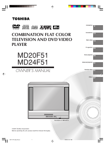 Bruksanvisning Toshiba MD20F51 TV