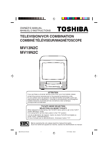 Bruksanvisning Toshiba MV19N2C TV