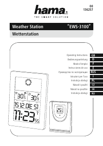 Manuale Hama EWS-3100 Stazione meteorologica