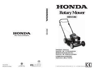 Bedienungsanleitung Honda HRS536C Rasenmäher