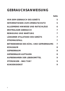 Bedienungsanleitung Whirlpool ART 483/4 Kühl-gefrierkombination
