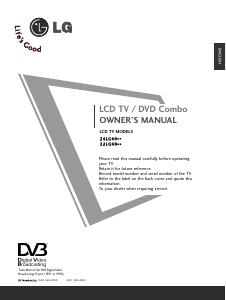Bruksanvisning LG 32LG4000.AEU LCD TV
