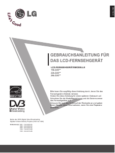 Bedienungsanleitung LG 19LG3010 LCD fernseher