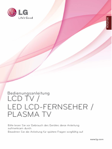 Bedienungsanleitung LG 32LH4000 LCD fernseher