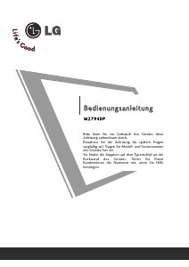 Bedienungsanleitung LG M2794DP-PZ LCD monitor