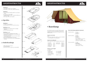 Handleiding De Waard Roerdomp Tent