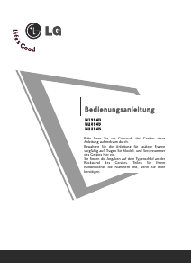Bedienungsanleitung LG M2094D-PZ LCD monitor