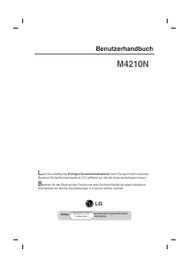 Bedienungsanleitung LG M4210N-B10 LCD monitor