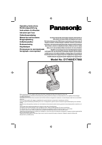 Manual Panasonic EY7960 Drill-Driver