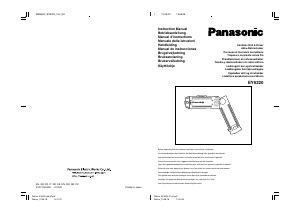 Bedienungsanleitung Panasonic EY6220 Bohrschrauber