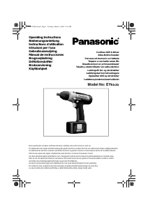 Manuale Panasonic EY6535GQW Trapano avvitatore