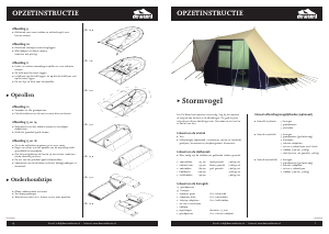 Handleiding De Waard Stormvogel Tent