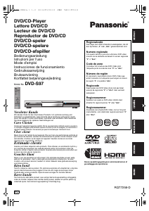 Mode d’emploi Panasonic DVD-S97EG Lecteur DVD