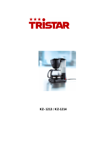 Bedienungsanleitung Tristar KZ-1213 Kaffeemaschine
