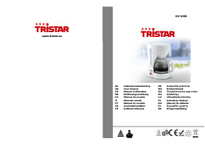 Manual Tristar KZ-1220 Máquina de café