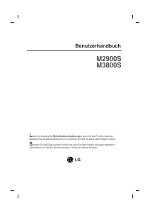 Bedienungsanleitung LG M3800S-BN LCD monitor