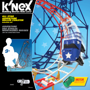 Manuál K'nex set 33953 Thrill Rides All Star Adventure Roller Coaster