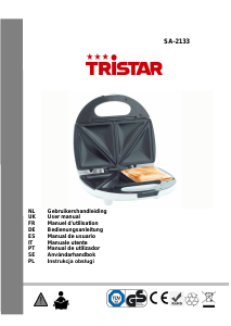 Handleiding Tristar SA-2133 Contactgrill