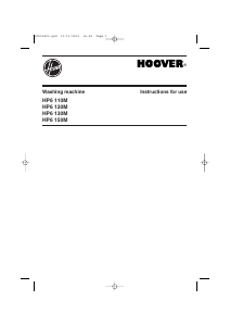 Handleiding Hoover HP6 130M Wasmachine