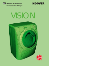 Manual Hoover HVP 16 RE Máquina de lavar roupa