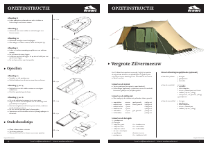 Handleiding De Waard Zilvermeeuw Tent