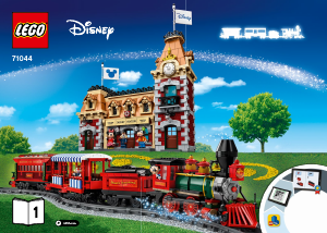 Mode d’emploi Lego set 71044 Disney Le train et la gare Disney