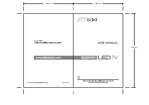 Manual SEIKI SE22HY01 LED Television