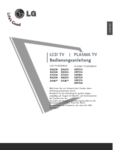 Bedienungsanleitung LG 42LC46 LCD fernseher