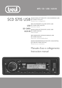 Handleiding Trevi SDC 5715 USB Autoradio