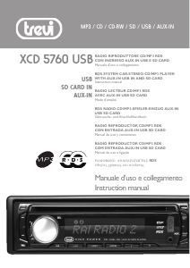 Handleiding Trevi XDC 5760 MP3 Autoradio