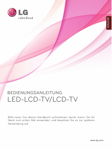 Bedienungsanleitung LG 37LV375H LED fernseher