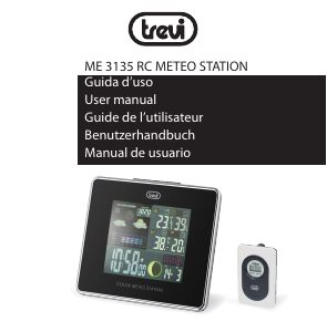 Bruksanvisning Trevi ME 3135 RC Väderstation