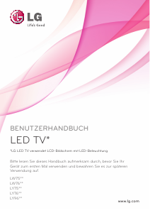Bedienungsanleitung LG 42LY760H LED fernseher