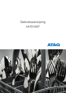Handleiding ATAG VA7015NT Vaatwasser