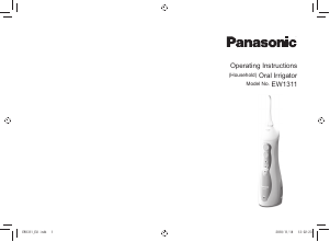 Bedienungsanleitung Panasonic EW-1311 Flosser