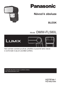 Manuál Panasonic DMW-FL580L Lumix Blesk