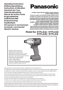 Bruksanvisning Panasonic EYFLA2 Muttertrekker