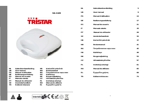 Brugsanvisning Tristar SA-1120 Kontaktgrill