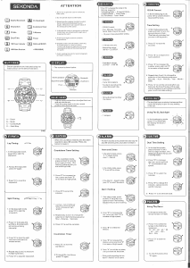 Handleiding Sekonda 1163 Horloge