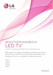 Bedienungsanleitung LG 28LY540H LED fernseher