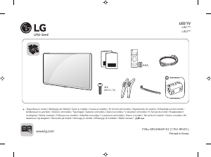 Handleiding LG 32LJ610V LED televisie