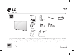 Handleiding LG 43UJ6309 LED televisie