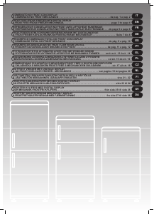 Manual de uso Hoover HNC 1800 Frigorífico combinado