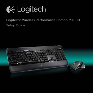 Mode d’emploi Logitech MX 800 Clavier