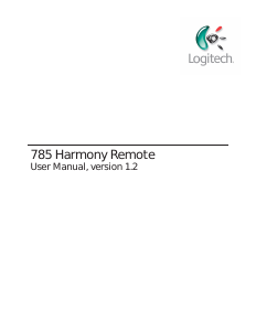 Handleiding Logitech Harmony 785 Afstandsbediening