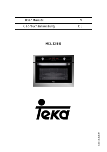 Manual Teka MCL 32 BIS Microwave