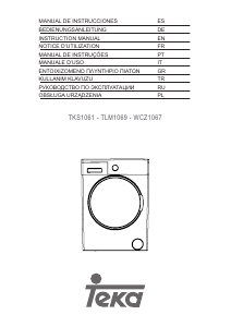 Manual de uso Teka TKS 1061 Lavadora